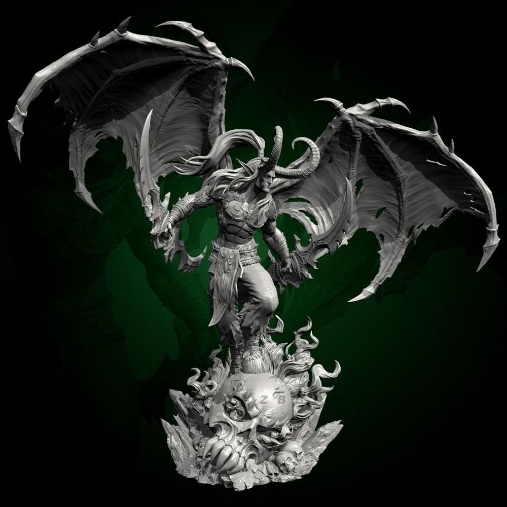 3D Printing For Dummies - 38mm 50mm 75mm Night Elf Resin