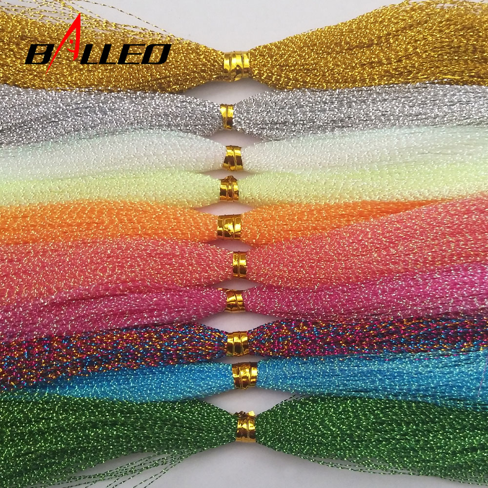 3D Printing Lure - 5Packs/ Fishing Tying Crystal Twisted Flashabou