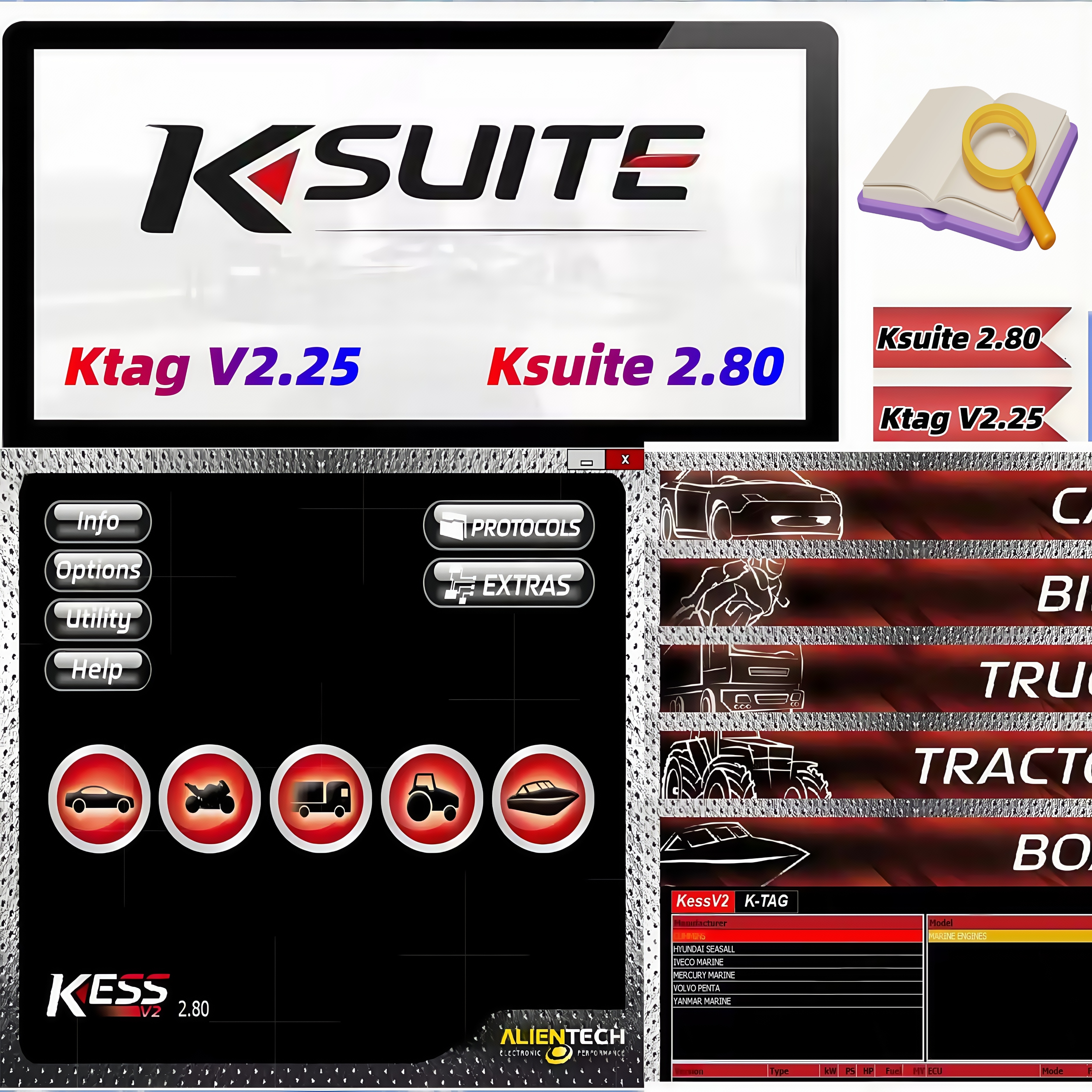 3D Printing Software - 2025 Official ECU Programming Kit: KSuite