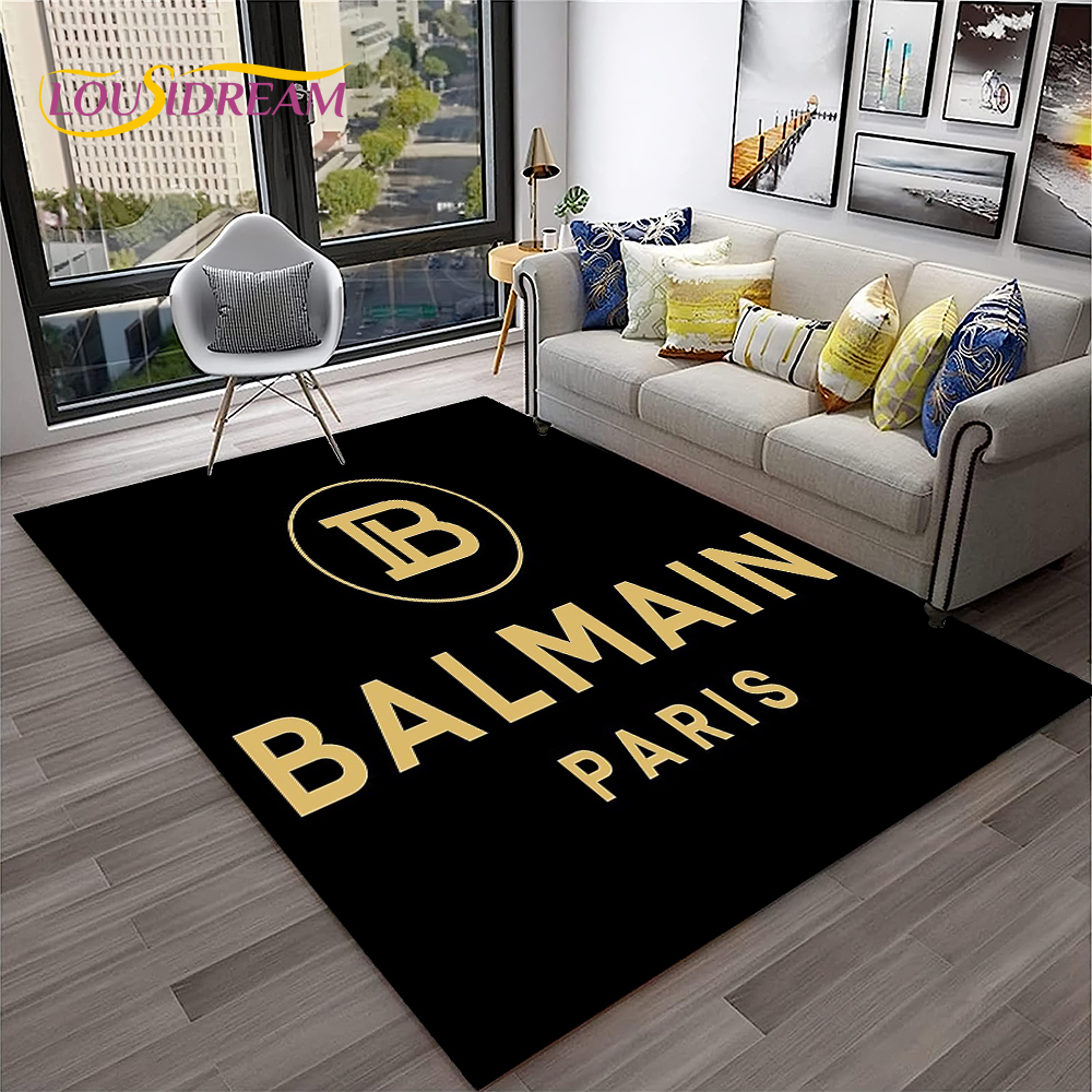 3D Printing Software - 3D Printing B-Balmain Logo Fashion Carpet