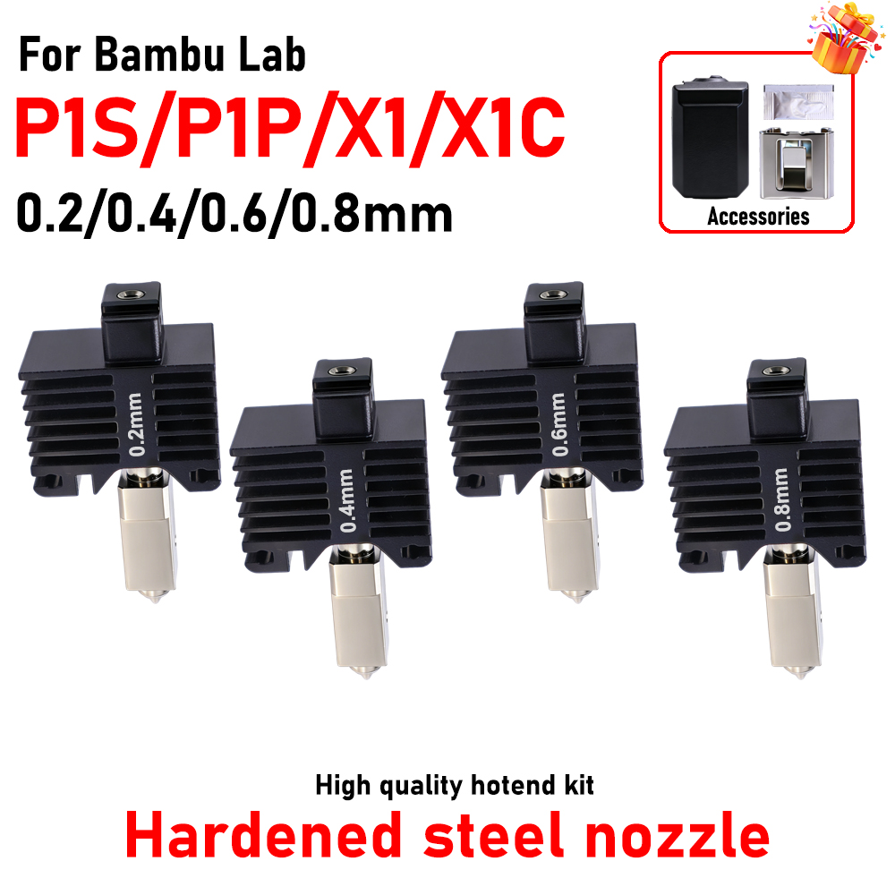3D Printing Bambu - Hotend For Bambu Lab p1p X1C