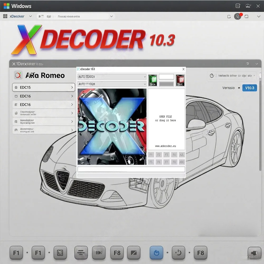 3D Printing Software - Xdecoder 10.3 obd2 scanner with Keygen