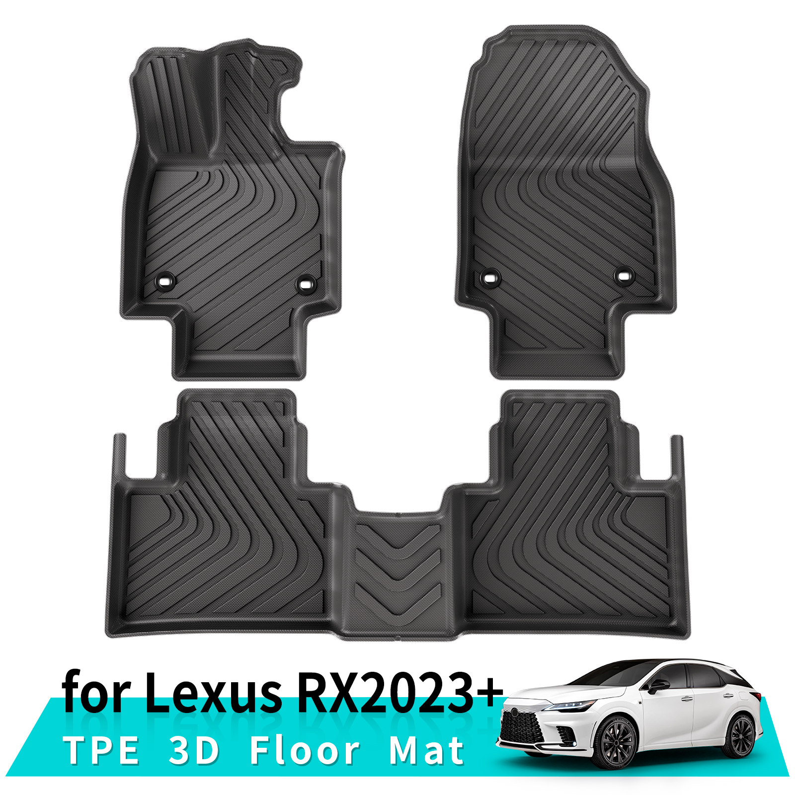 for Lexus RX 2023 2024 TPE 3D  - 3D Printing Car incelemesi ve fiyatı