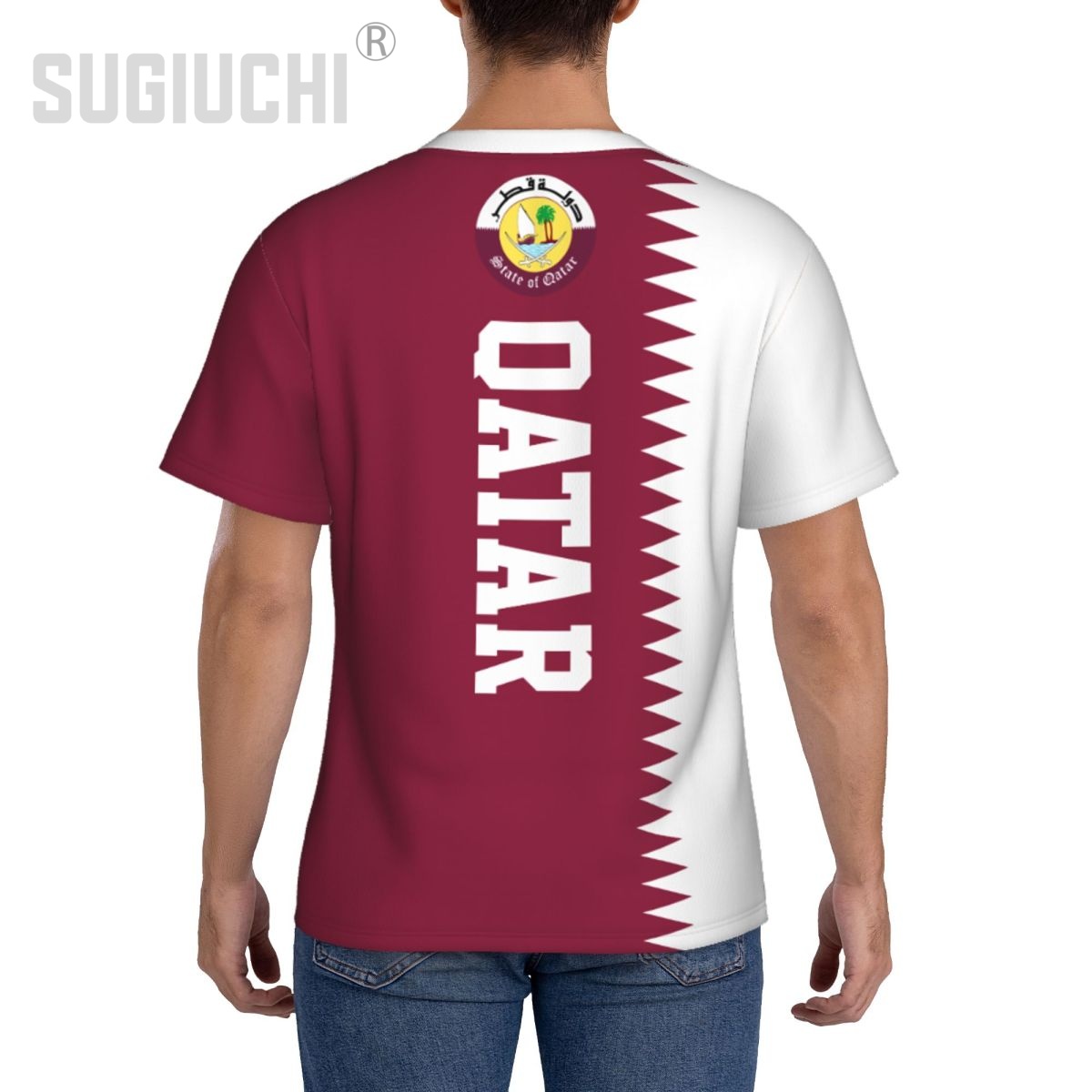 Tight Sports T-shirt Qatar Fla - 3D Printing Qatar incelemesi ve fiyatı
