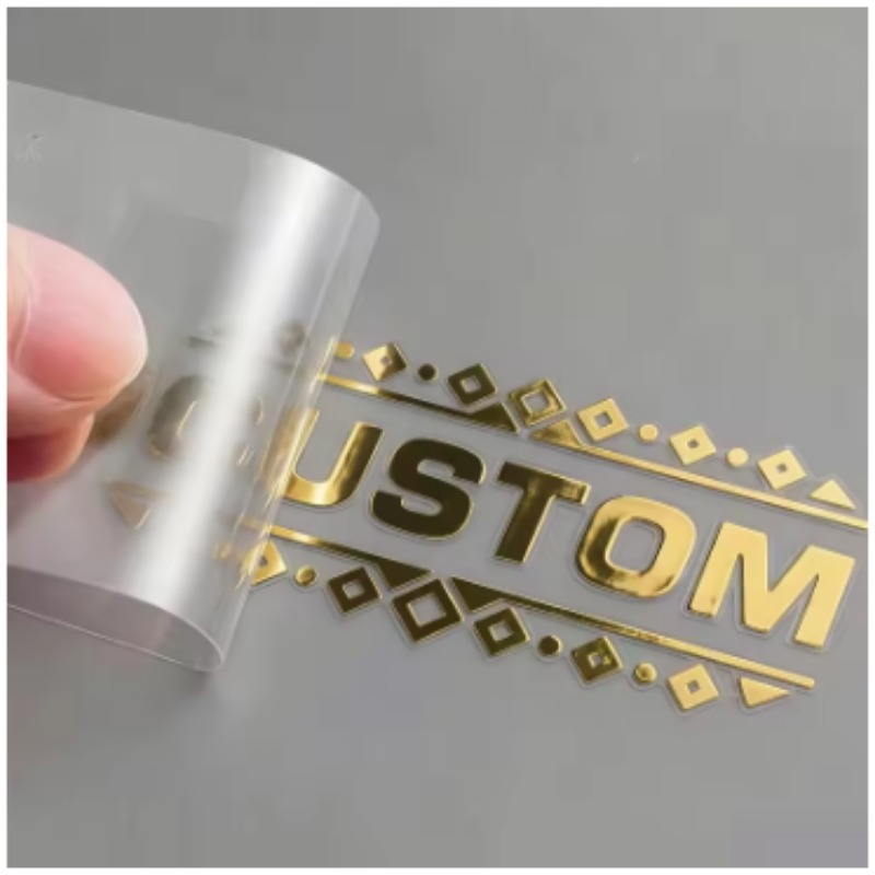 Custom 3D Gold Transfer Sticke - 3D Printing Logo incelemesi ve fiyatı