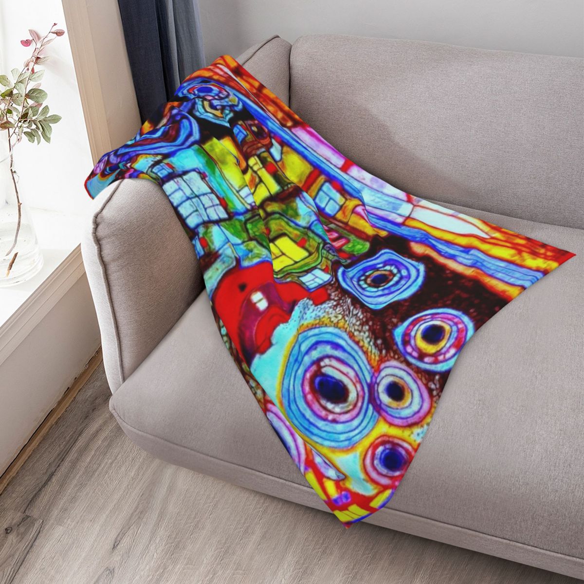 Qatar 813 neon Throw Blanket C - 3D Printing Qatar incelemesi ve fiyatı
