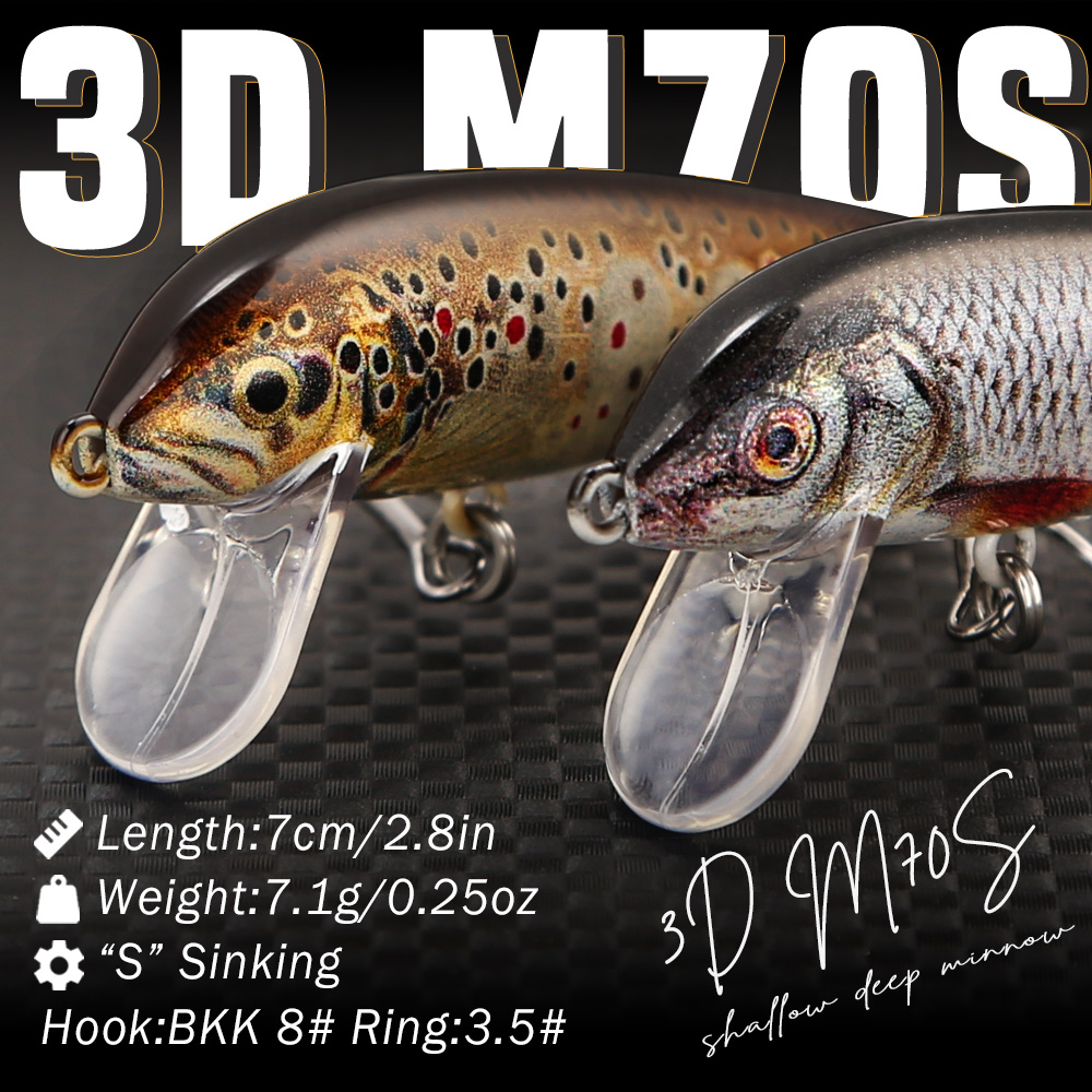 B&U Fishing Lures Sinking Minn - 3D Printing Lure incelemesi ve fiyatı