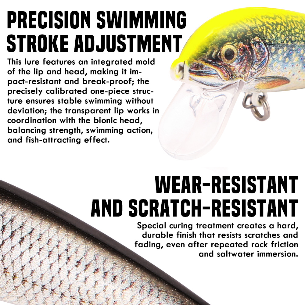 B&U Fishing Lures Sinking Minn - 3D Printing Lure incelemesi ve fiyatı