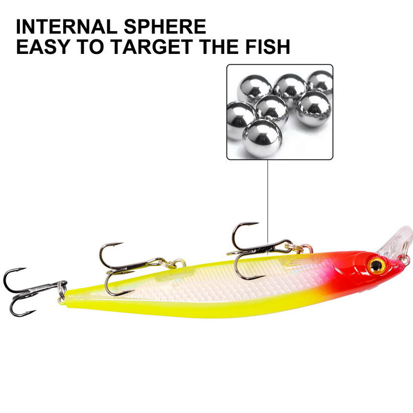 11cm 12.9g Minnow Fishing Lure - 3D Printing Lure incelemesi ve fiyatı