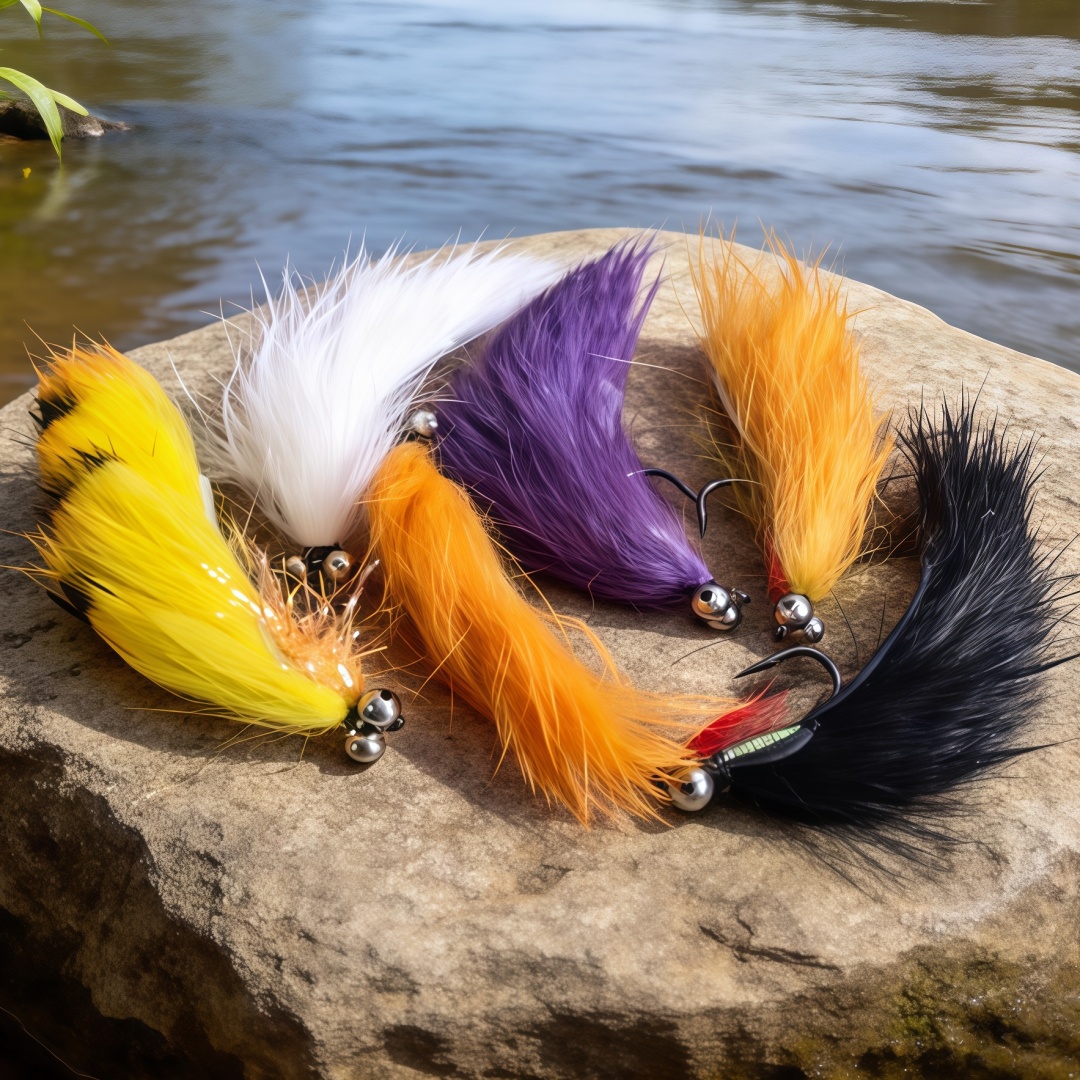 5PCS Zonker Streamer Flies wit - 3D Printing Lure incelemesi ve fiyatı
