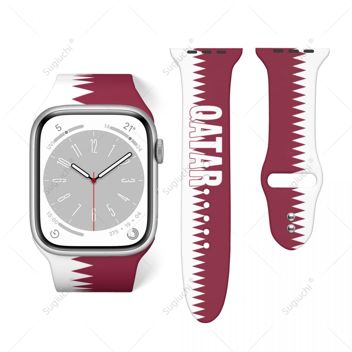 Unisex Qatar Flag 3D Printing  - 3D Printing Qatar incelemesi ve fiyatı