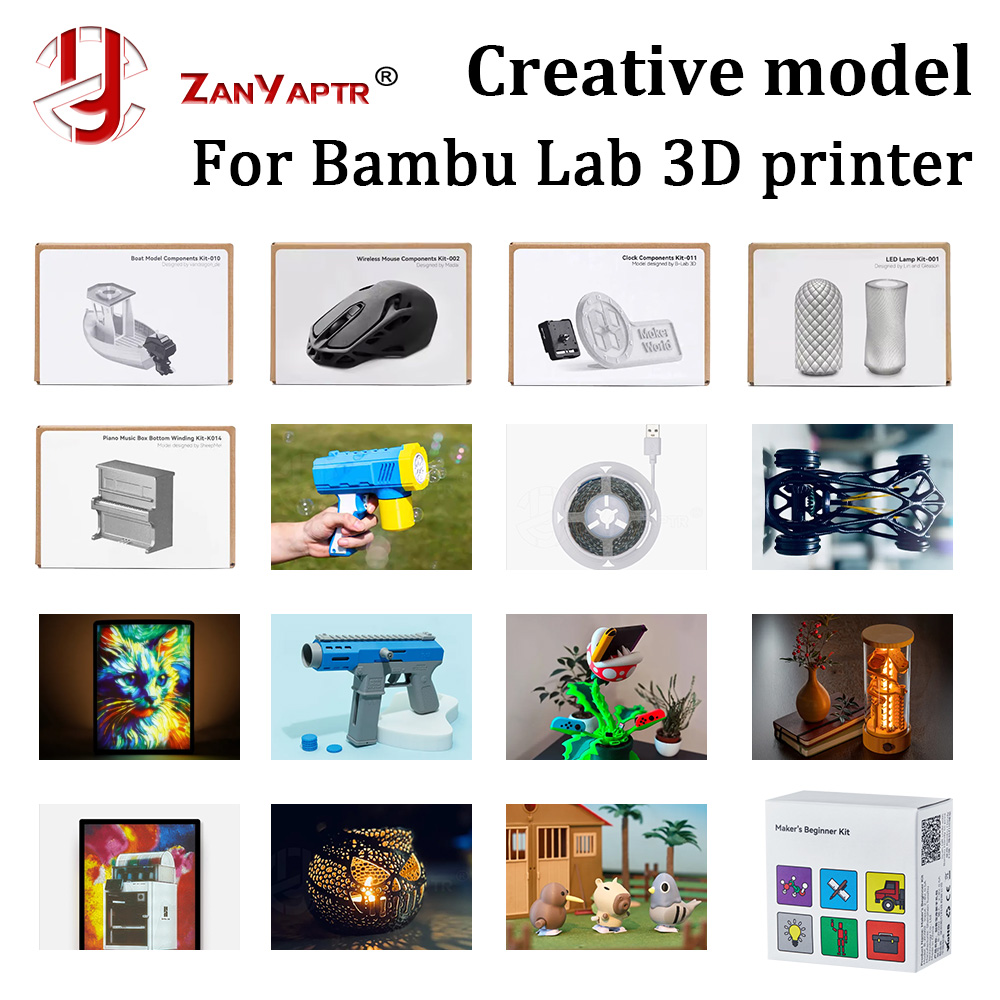 For Bambu Lab DIY Creative Mod - 3D Printing Bambu incelemesi ve fiyatı