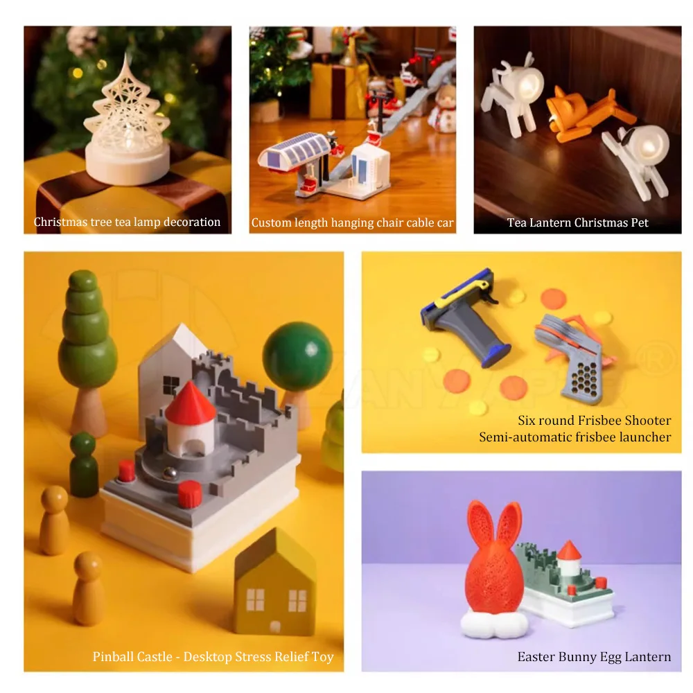 For Bambu Lab DIY Creative Mod - 3D Printing Bambu incelemesi ve fiyatı