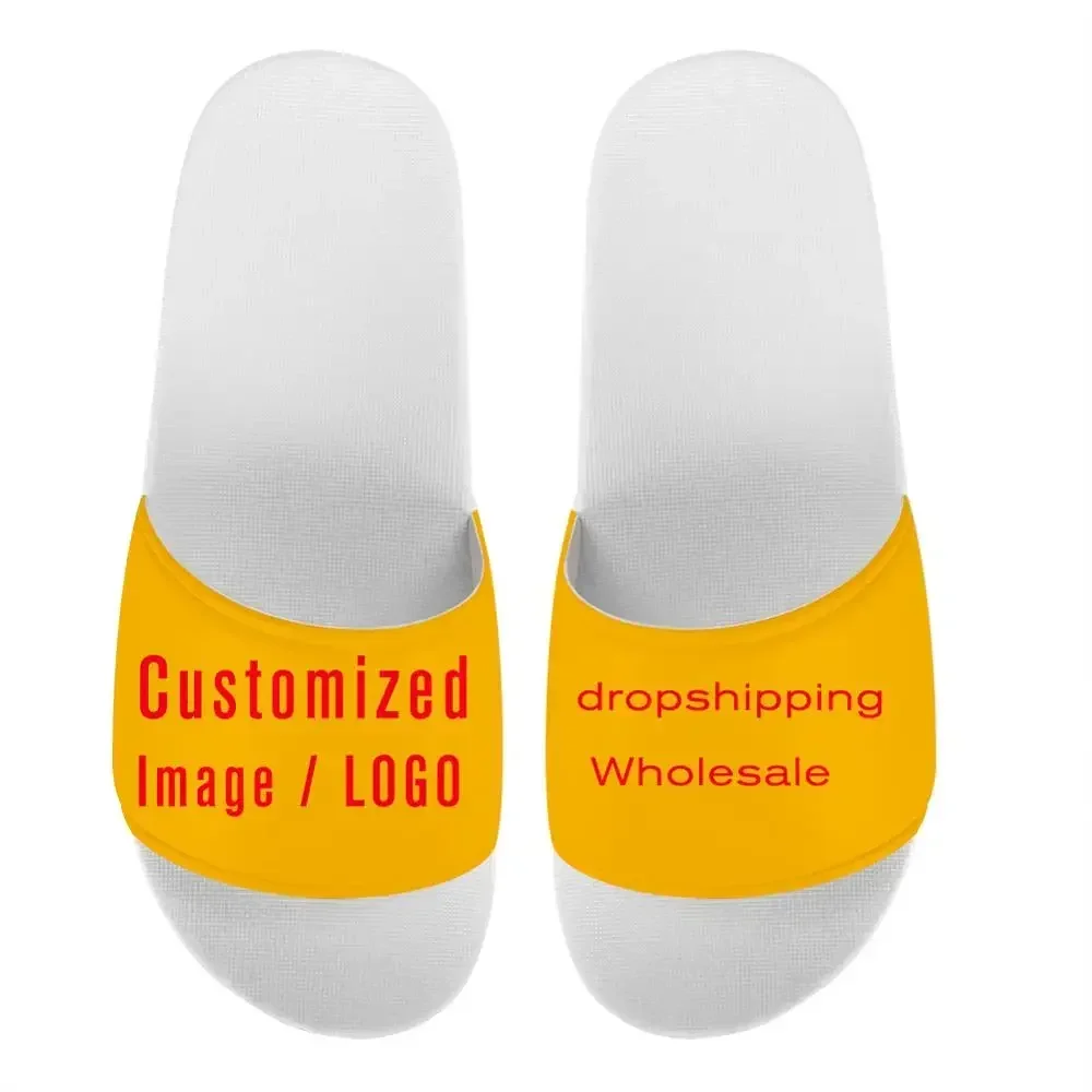 Custom Shoes Men Slippers Flip - 3D Printing Logo incelemesi ve fiyatı