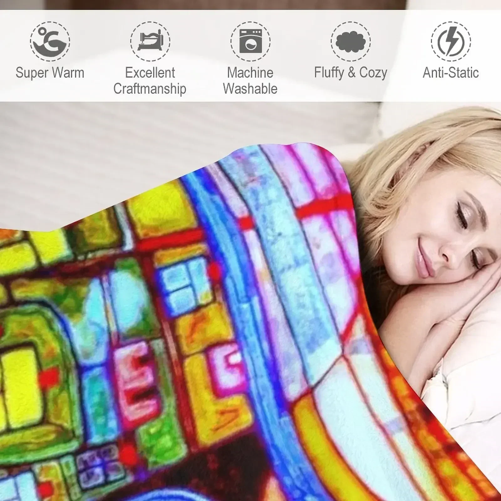Qatar 813 neon Throw Blanket V - 3D Printing Qatar incelemesi ve fiyatı