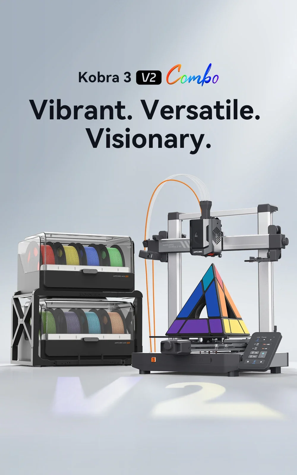 ANYCUBIC Kobra 3 V2 Combo 8 Co - 3D Printing Software incelemesi ve fiyatı