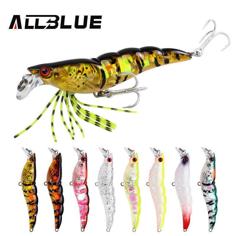 ALLBLUE 3D Flash Shrimp 70mm 7 - 3D Printing Lure incelemesi ve fiyatı