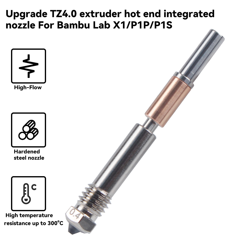 New Hotend Integrated Nozzle F - 3D Printing Bambu incelemesi ve fiyatı