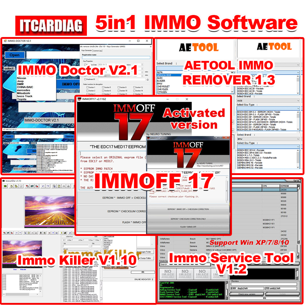 5 in 1 Immo Car Software IMMOF - 3D Printing Software incelemesi ve fiyatı