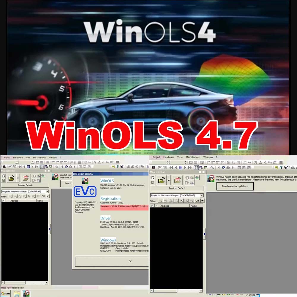 6 IN 1 ECU Software WinOLS 4.7 - 3D Printing Software incelemesi ve fiyatı