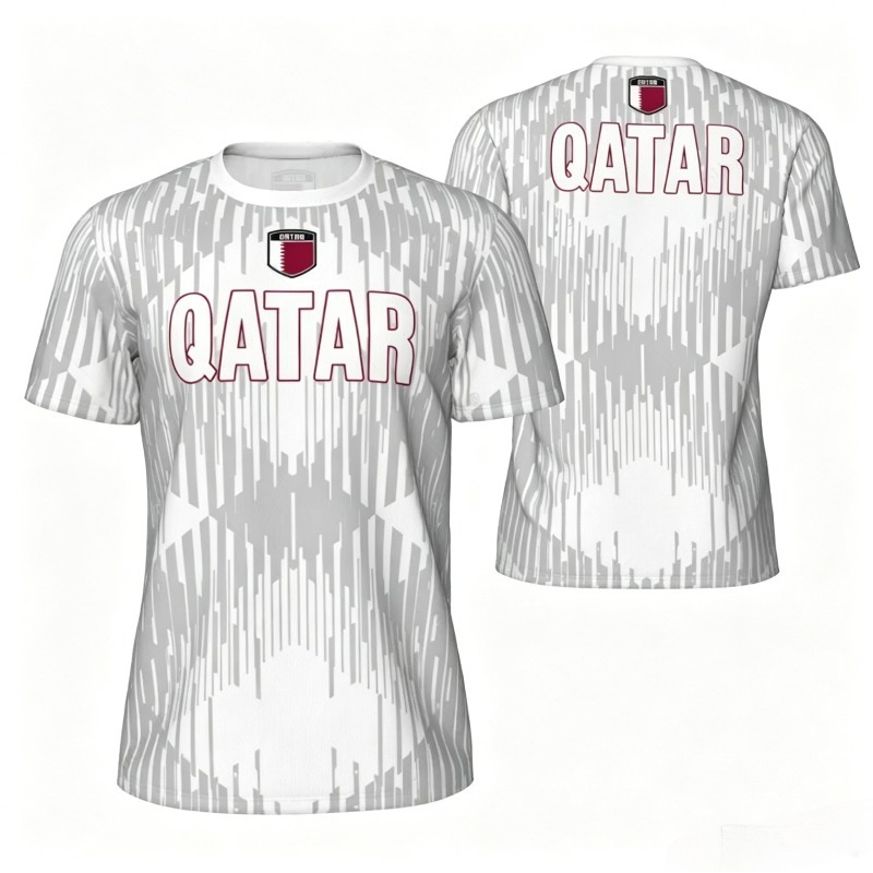 Sports Mesh T-shirt Qatar Flag - 3D Printing Qatar incelemesi ve fiyatı