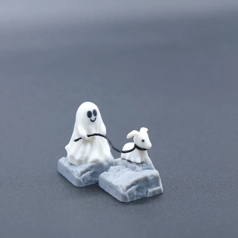Ghost Puppy Resin Keycap Custo - 3D Printing Liquid incelemesi ve fiyatı