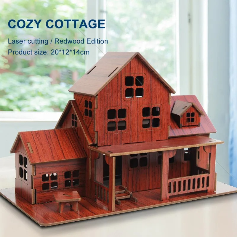 3D Wooden Puzzle Model GamesCo - 3D Printing Bambu incelemesi ve fiyatı