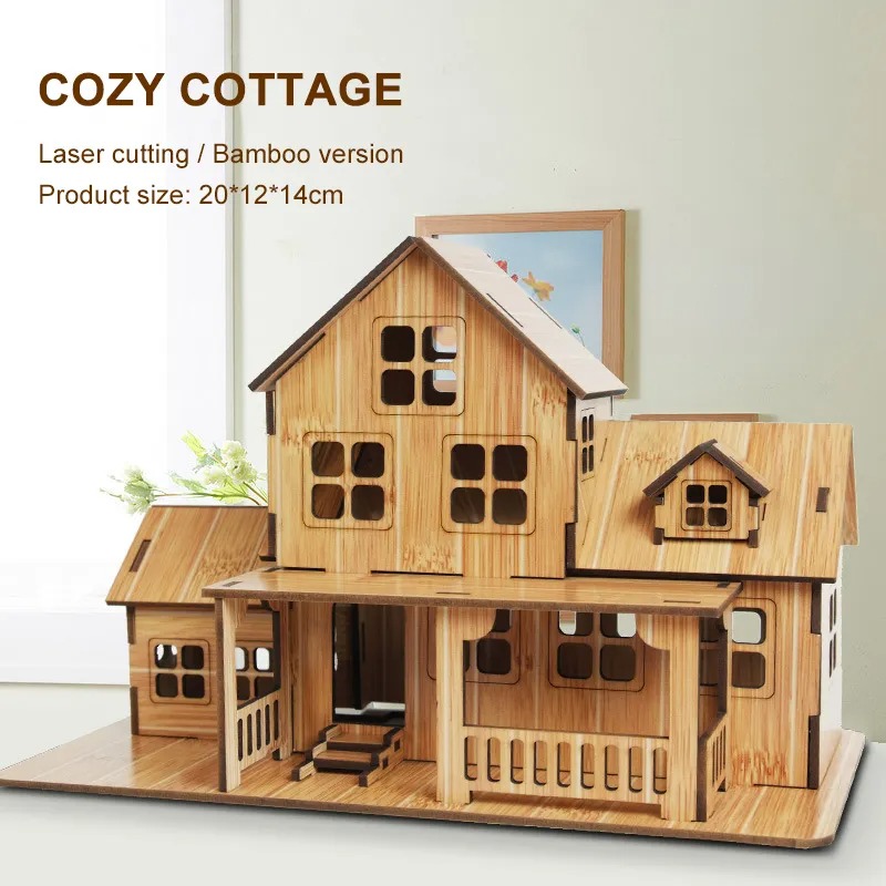 3D Wooden Puzzle Model GamesCo - 3D Printing Bambu incelemesi ve fiyatı