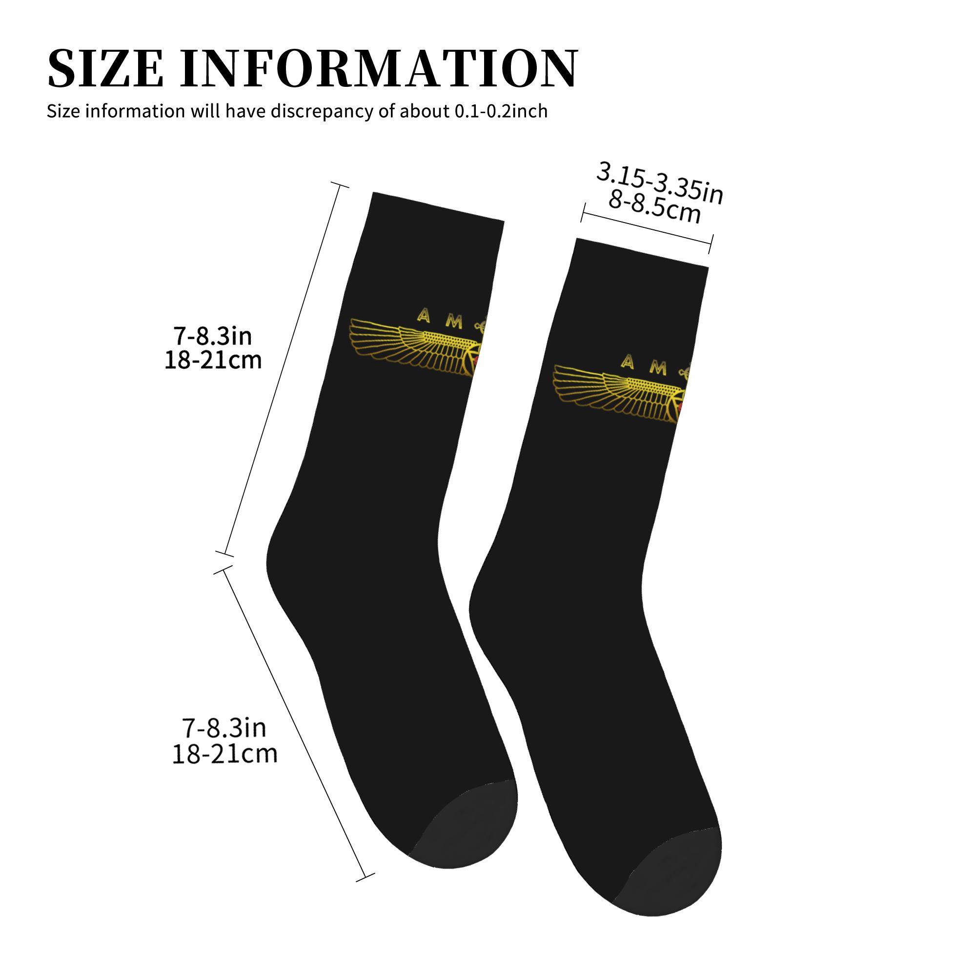 Fun Mens AMORC Logo Dress Sock - 3D Printing Logo incelemesi ve fiyatı