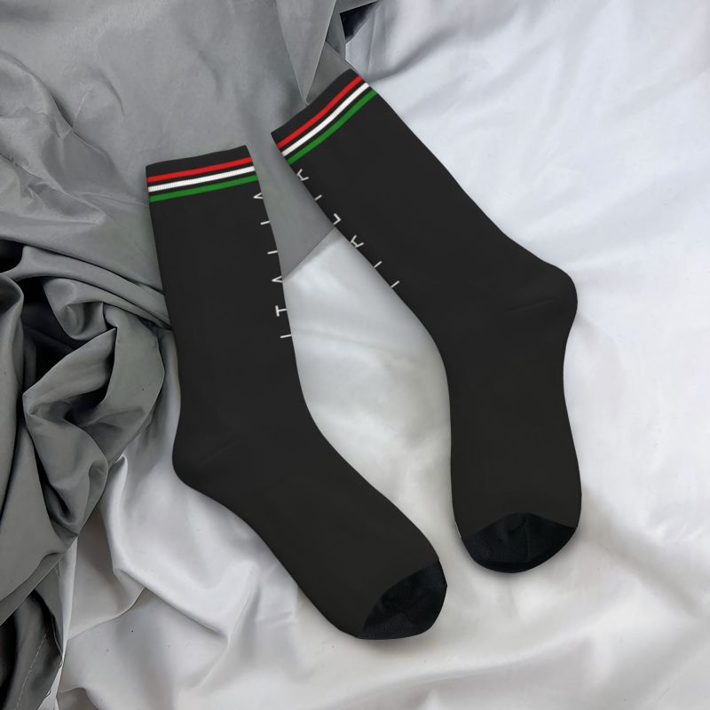 Custom Cool Italy Flag Socks W - 3D Printing Qatar incelemesi ve fiyatı