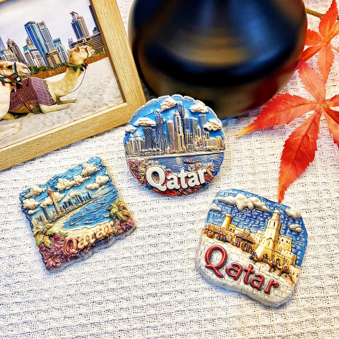 Qatar 3D Fridge Magnets Orname - 3D Printing Qatar incelemesi ve fiyatı