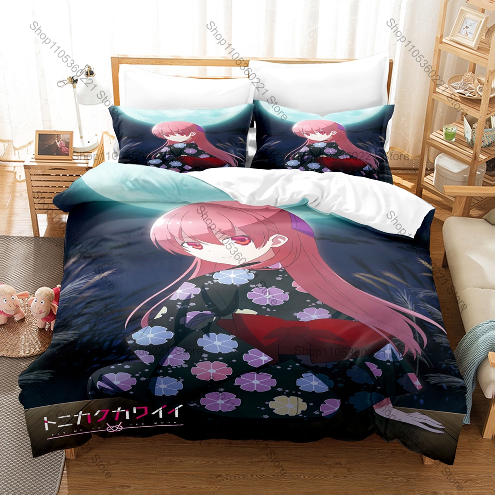 Anime Bedding Set 3Pcs Tonikak - 3D Printing Nasa incelemesi ve fiyatı