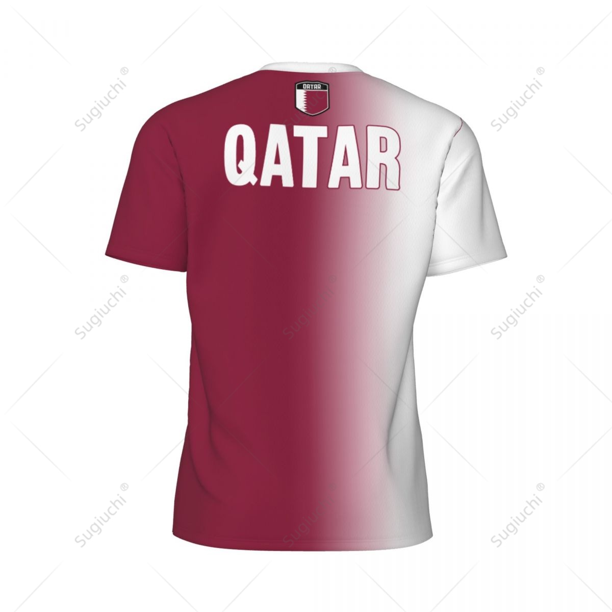 Sports Mesh T-shirt Qatar Flag - 3D Printing Qatar incelemesi ve fiyatı