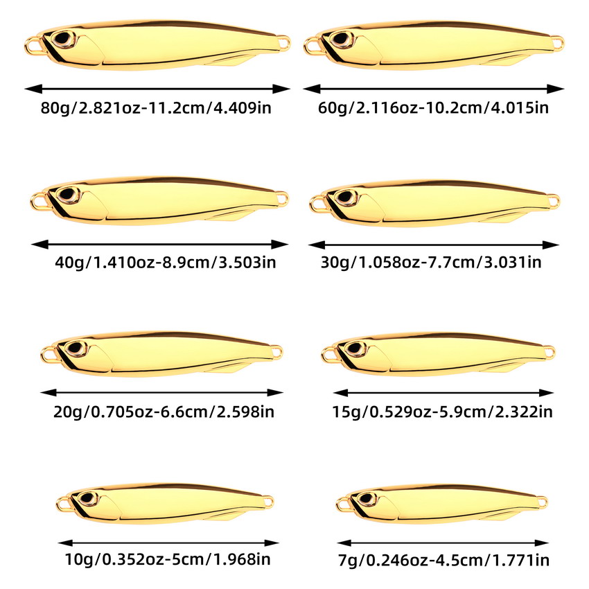 Electroplated Iron Plate Bait  - 3D Printing Lure incelemesi ve fiyatı