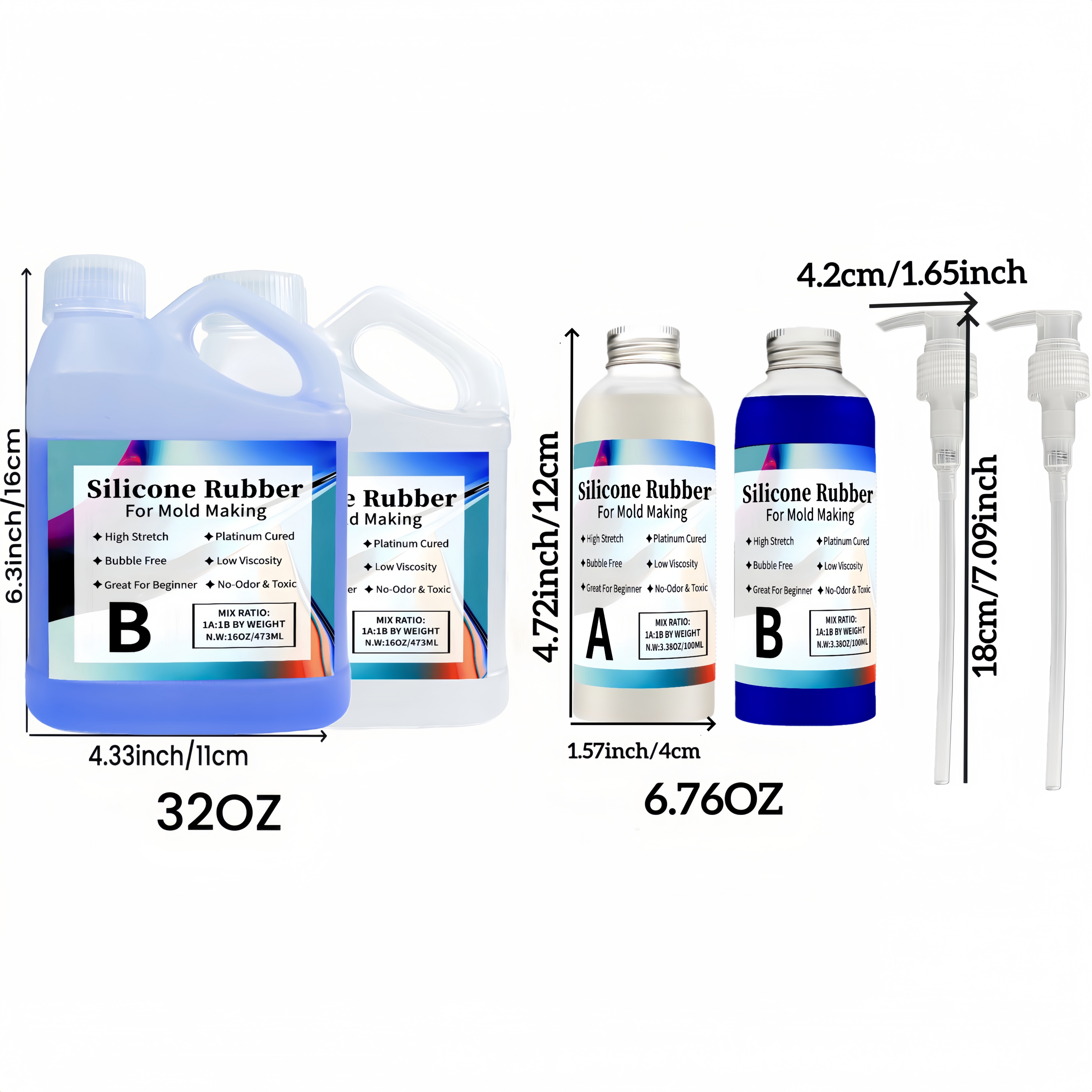 Platinum-Cured 15A Liquid Sili - 3D Printing Liquid incelemesi ve fiyatı