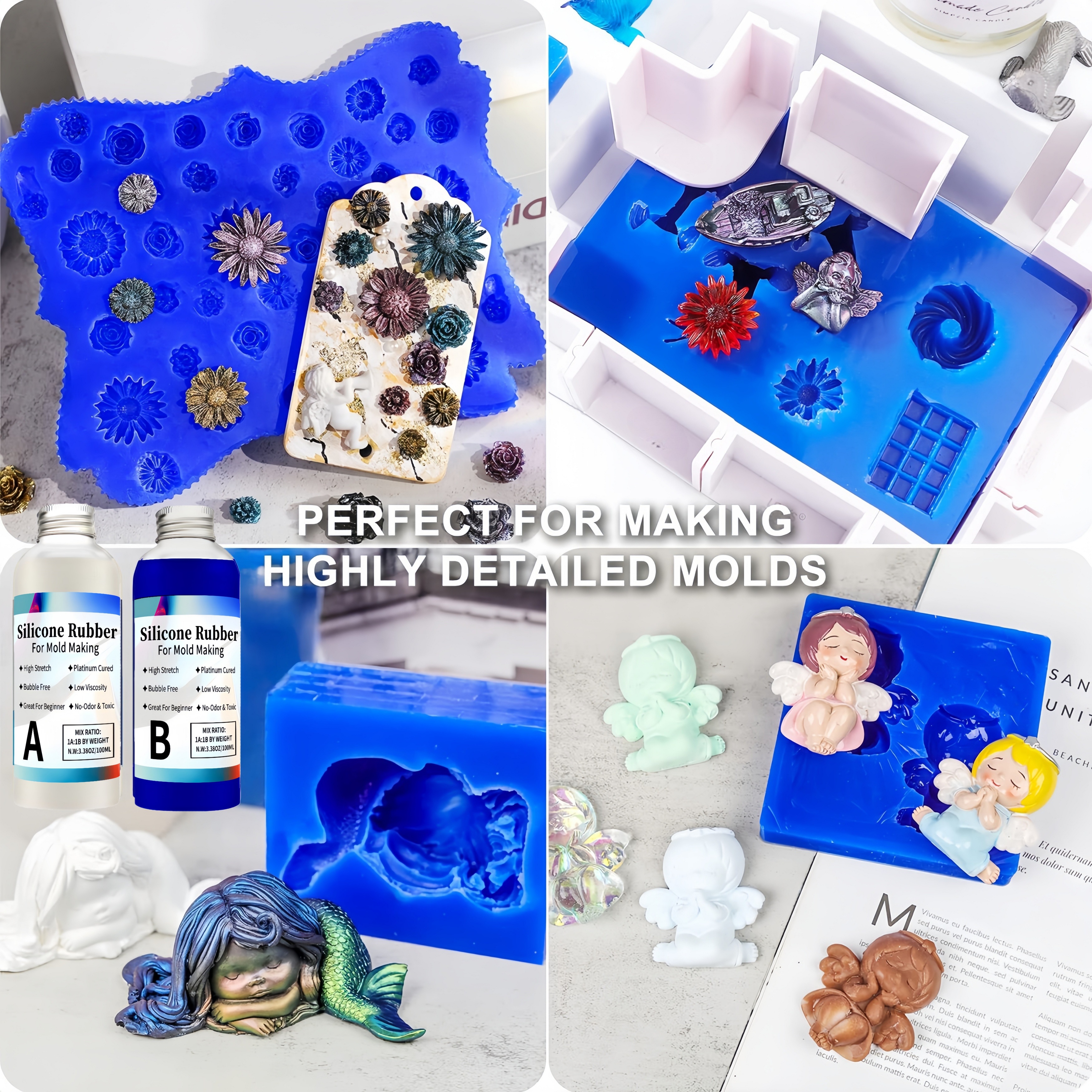 Platinum-Cured 15A Liquid Sili - 3D Printing Liquid incelemesi ve fiyatı