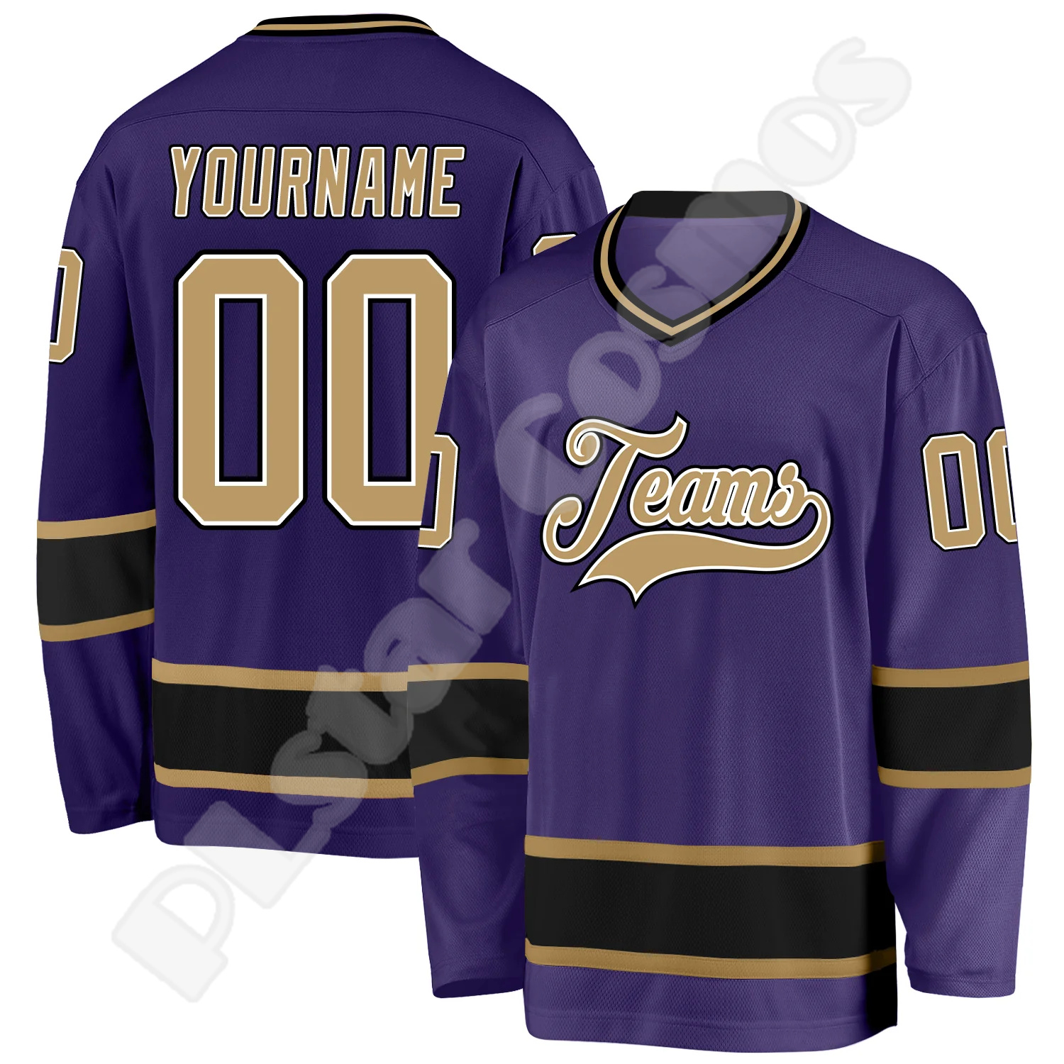 Hockey Jersey Custom Name Team - 3D Printing Logo incelemesi ve fiyatı