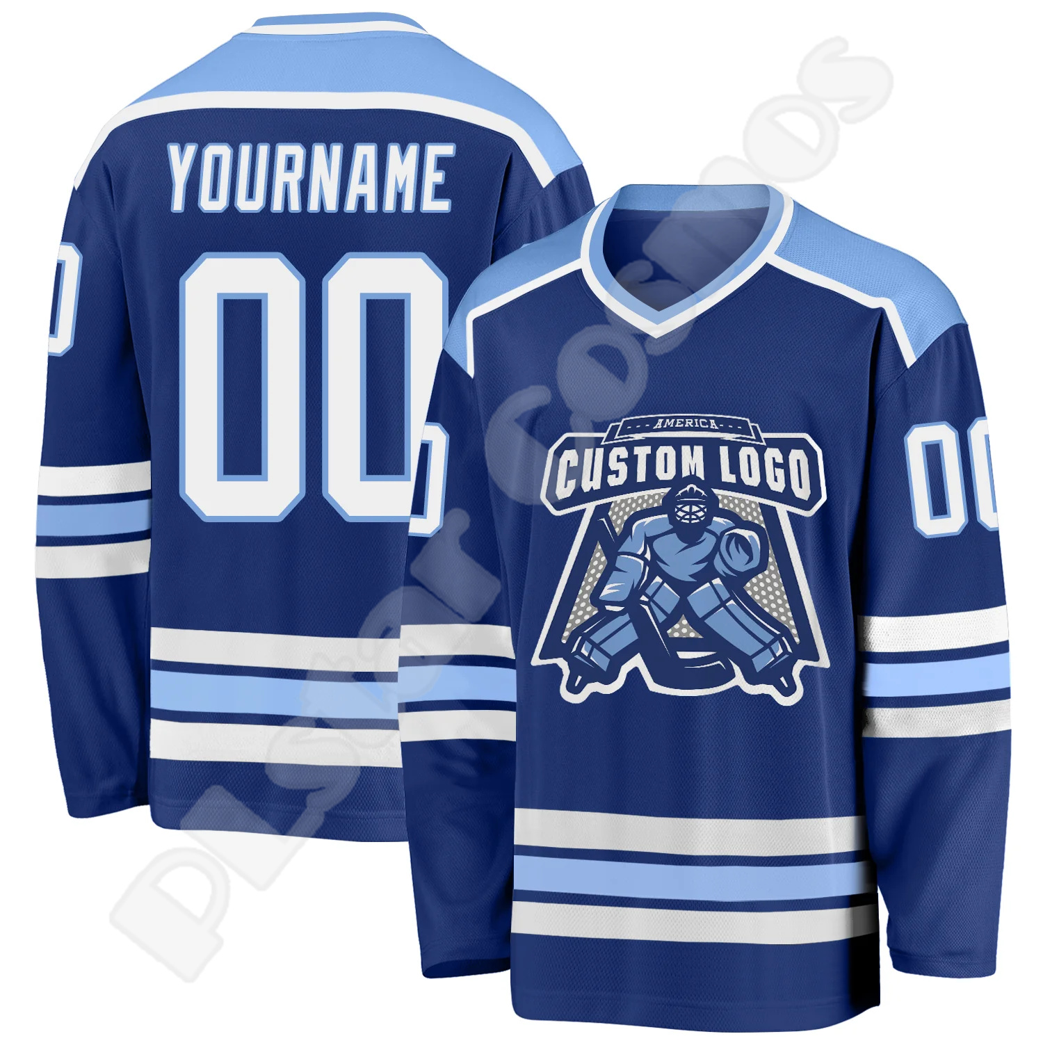 Hockey Jersey Custom Name Team - 3D Printing Logo incelemesi ve fiyatı