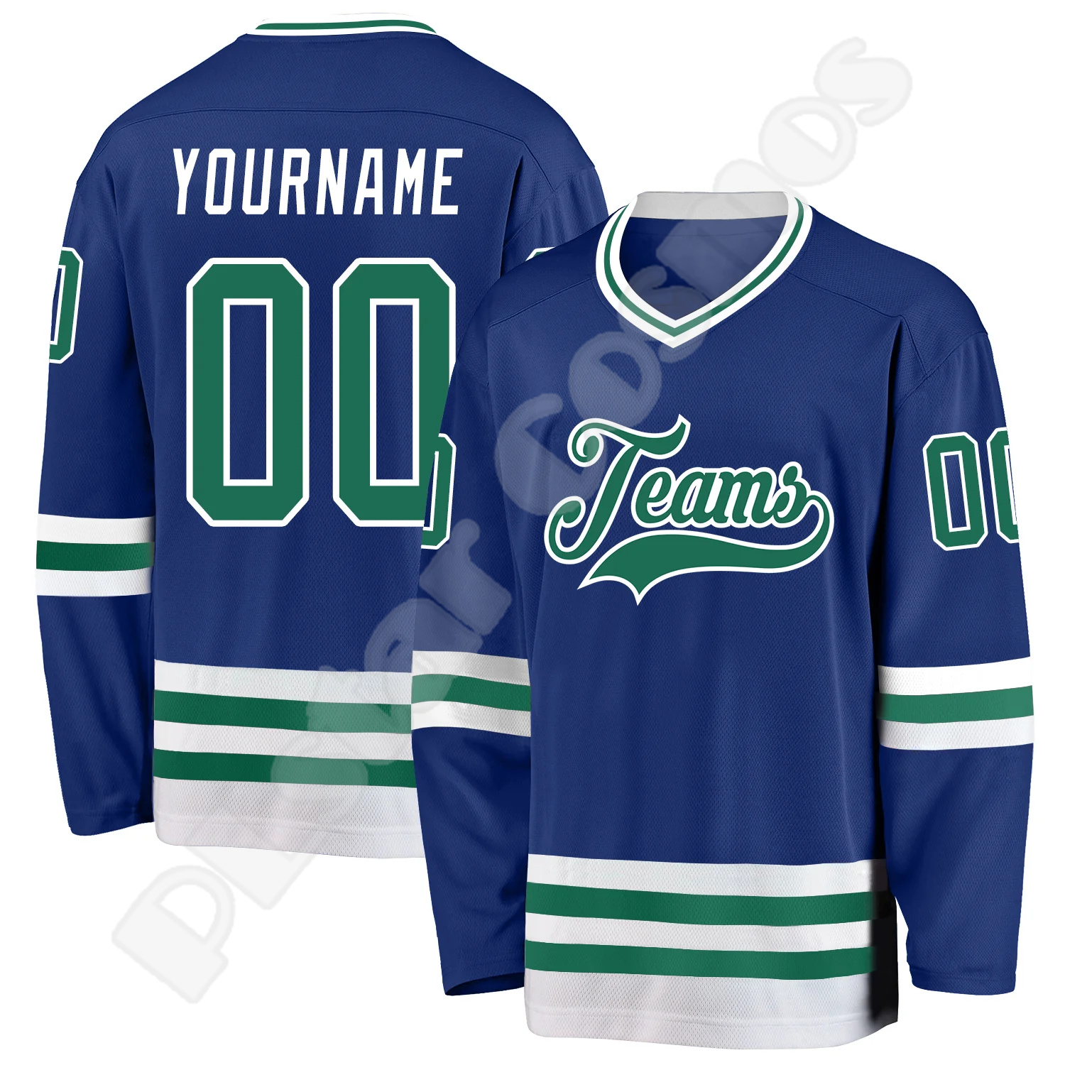 Hockey Jersey Custom Name Team - 3D Printing Logo incelemesi ve fiyatı