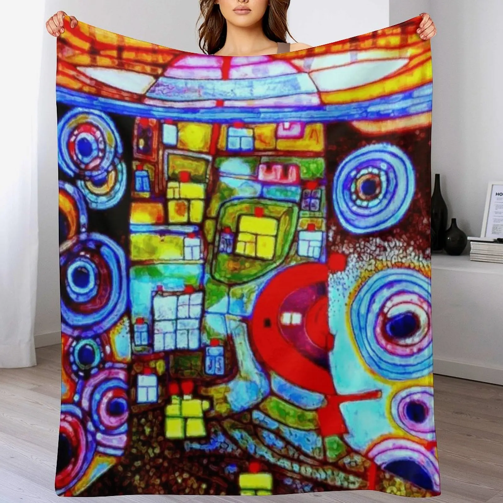 Qatar 813 neon Throw Blanket S - 3D Printing Qatar incelemesi ve fiyatı