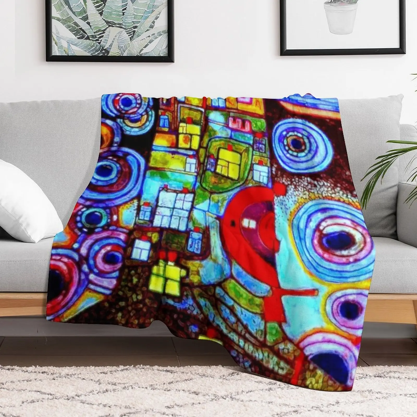 Qatar 813 neon Throw Blanket S - 3D Printing Qatar incelemesi ve fiyatı