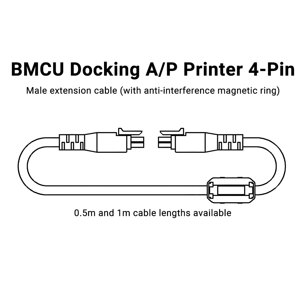 0.5/1 Meters Premium BMCU 4-pi - 3D Printing Bambu incelemesi ve fiyatı
