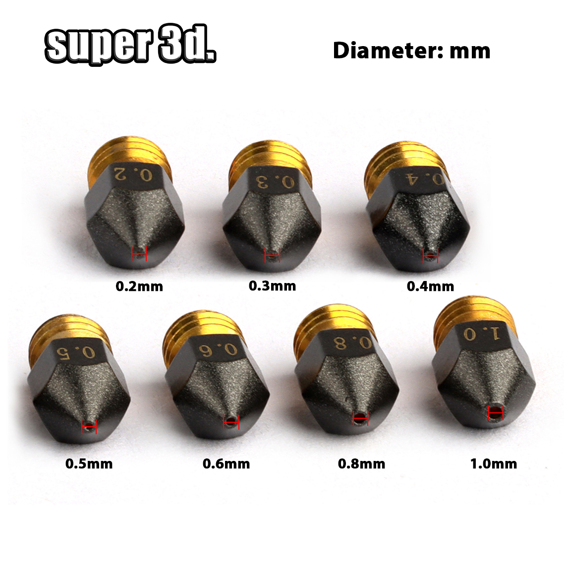 3D Printer MK8 Brass PTFE Nozz - 3D Printing Industry incelemesi ve fiyatı