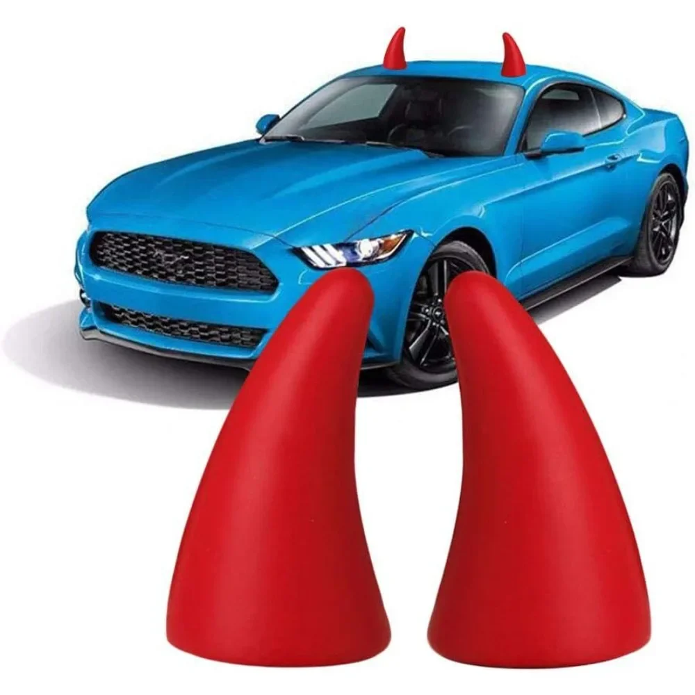 1/2PCS 3D Devil Horn Car Roof  - 3D Printing Car incelemesi ve fiyatı