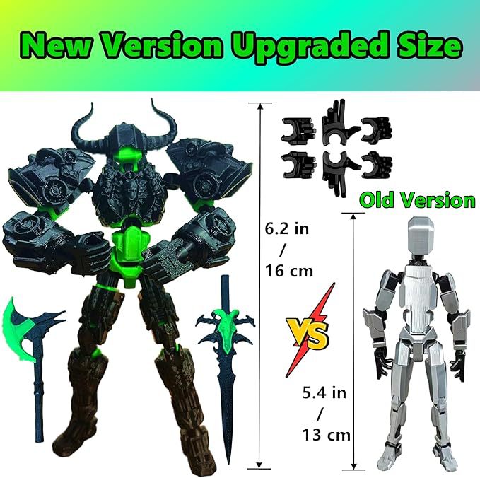 Titan 13 Action Figure,Assembl - 3D Printing For Dummies incelemesi ve fiyatı