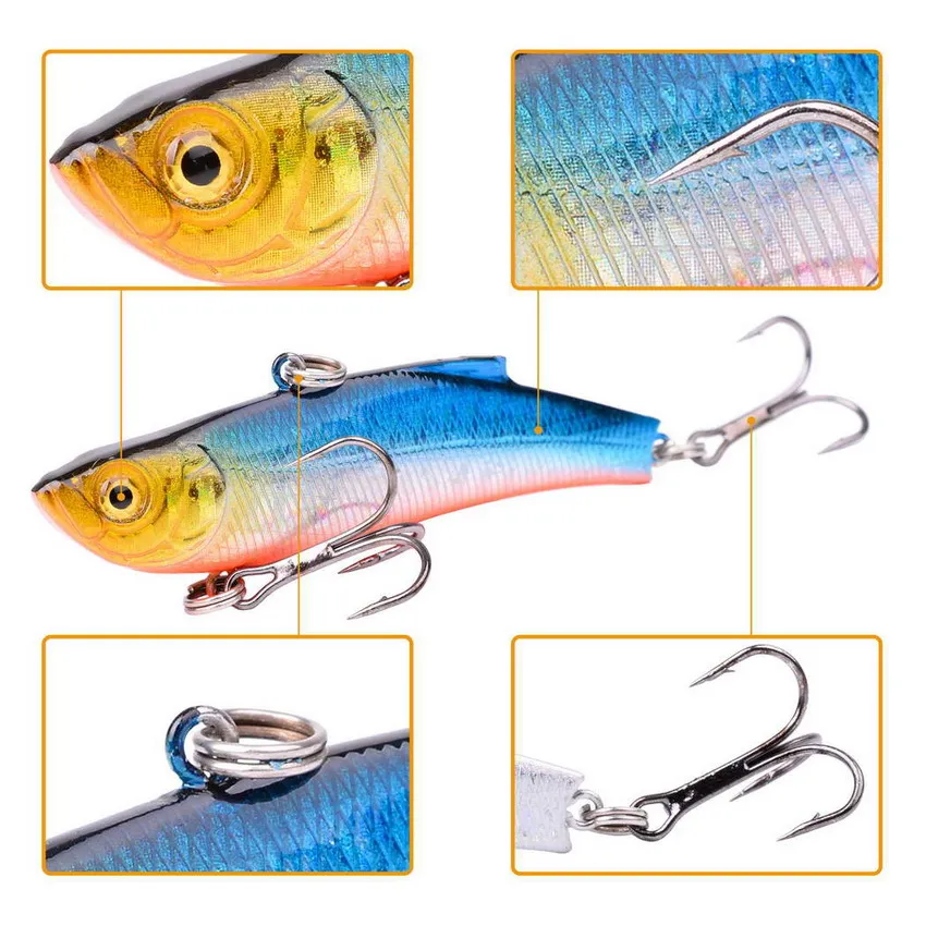 1 PCS 7 cm / 17.8g Winter Hard - 3D Printing Lure incelemesi ve fiyatı
