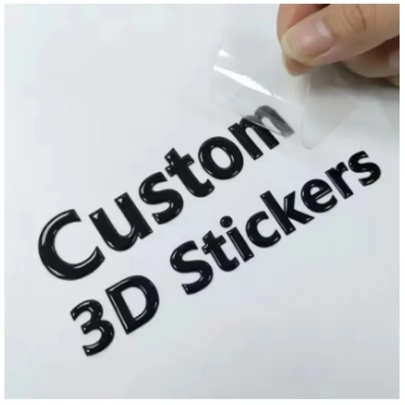 Custom DTF Transfer Stickers 3 - 3D Printing Logo incelemesi ve fiyatı