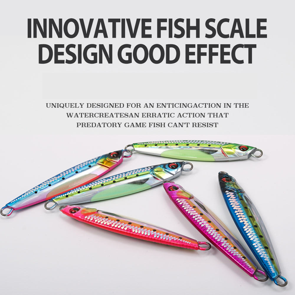 JIGGING PRO 40g 60g 80g Shore  - 3D Printing Lure incelemesi ve fiyatı