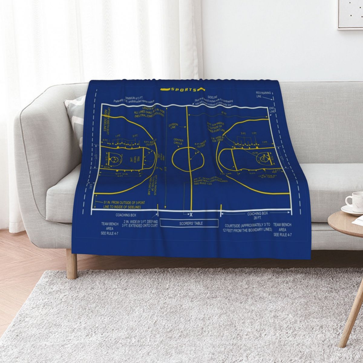 College Basketball Court Diagr - 3D Printing Diagram incelemesi ve fiyatı