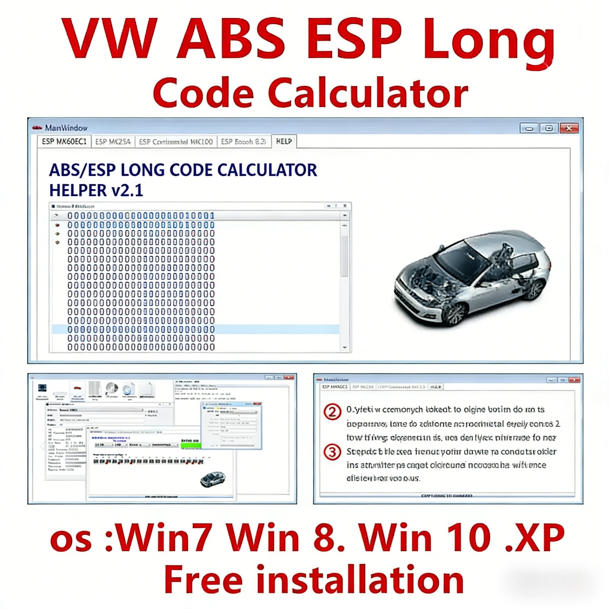 Newest Software for VW ABS ESP - 3D Printing Software incelemesi ve fiyatı